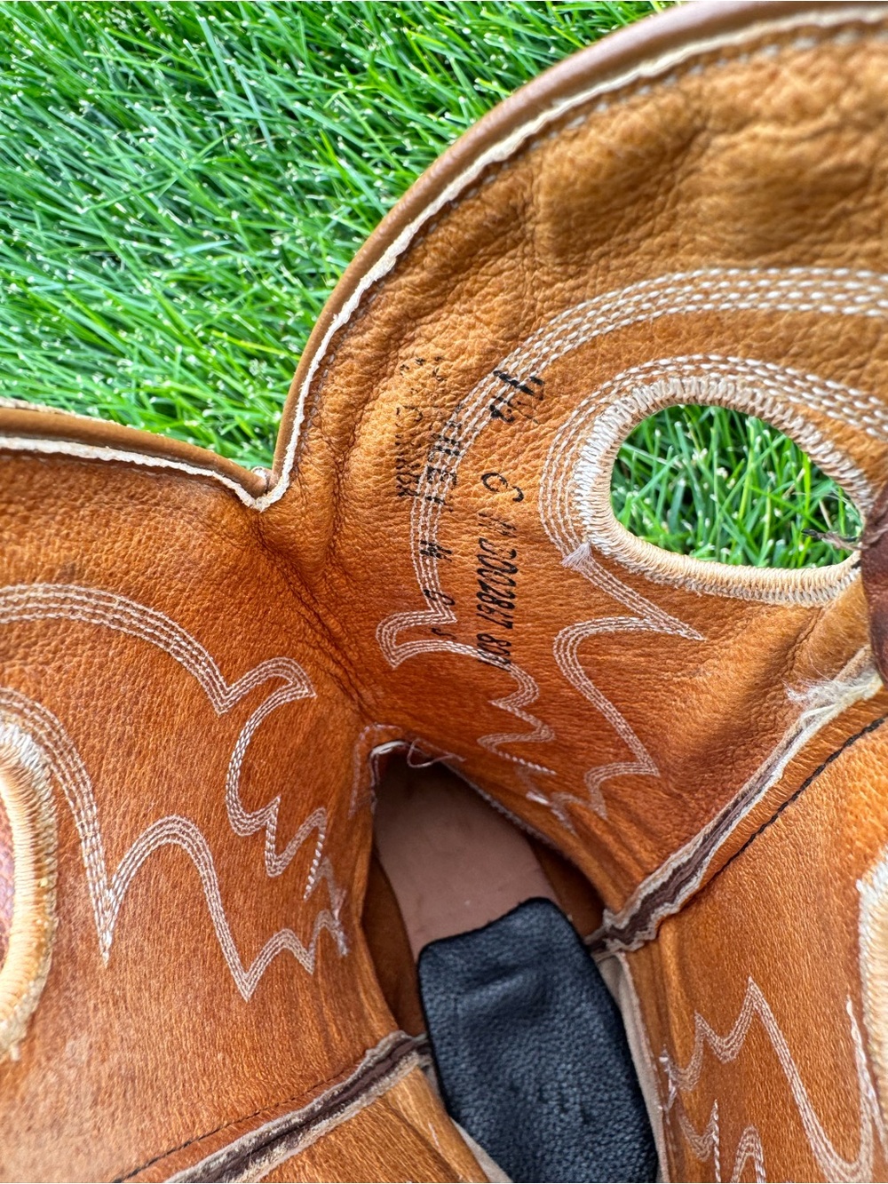 Boulet Rodeo Collection Women’s 7.5 C Leather Cowboy Boots - Picture 10 of 14